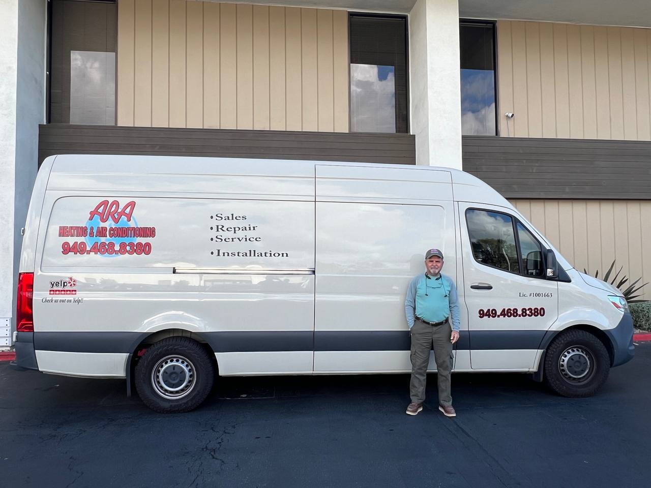 Ara Heating and Air condition repair in Ladera Ranch Ca